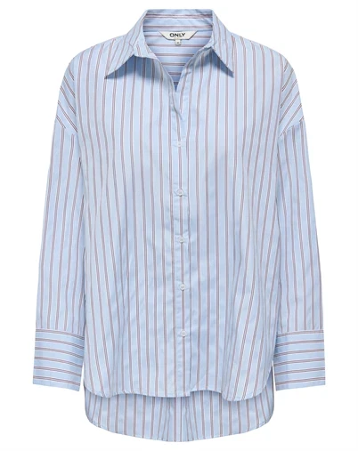 Only - ONLOregon Alva Regular Skjorte - Dusty Blue